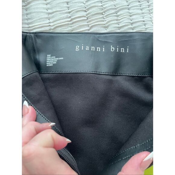 Gianni Bini Zander Rhinestone Flame Pointed Toe Tall Knee High Boots NEW NWT - Picture 8 of 10